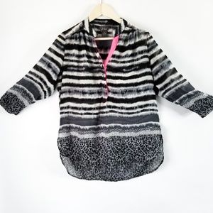 Swim Cover XL Cute Tunic Pink Trim